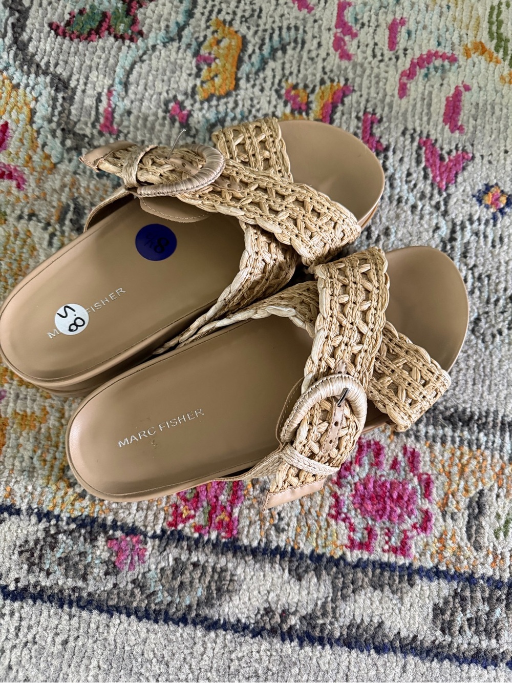 Marc Fisher Boho Woven Sandals